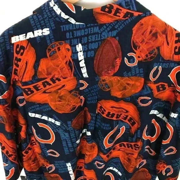 NFL CHICAGO BEARS Men Button Medium Shirts Rare - Picture 7 of 8